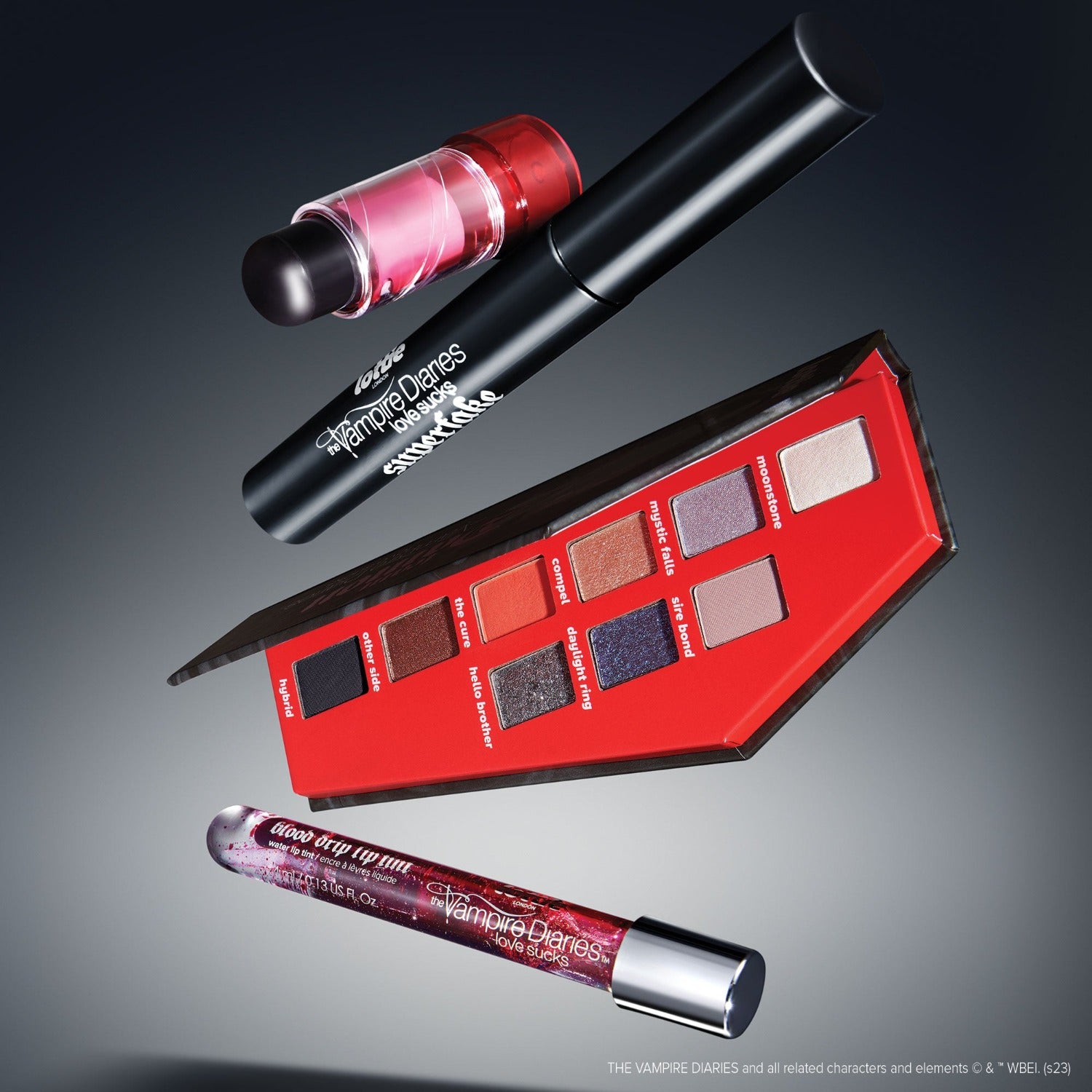 the vampire diaries x eyeshadow palette - team damon