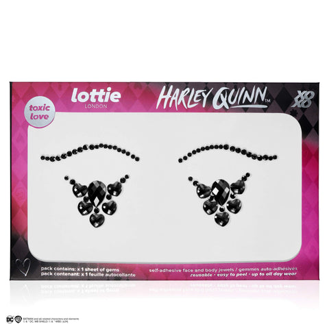 Harley Quinn Toxic Love Face & Body Gems product from Lottie