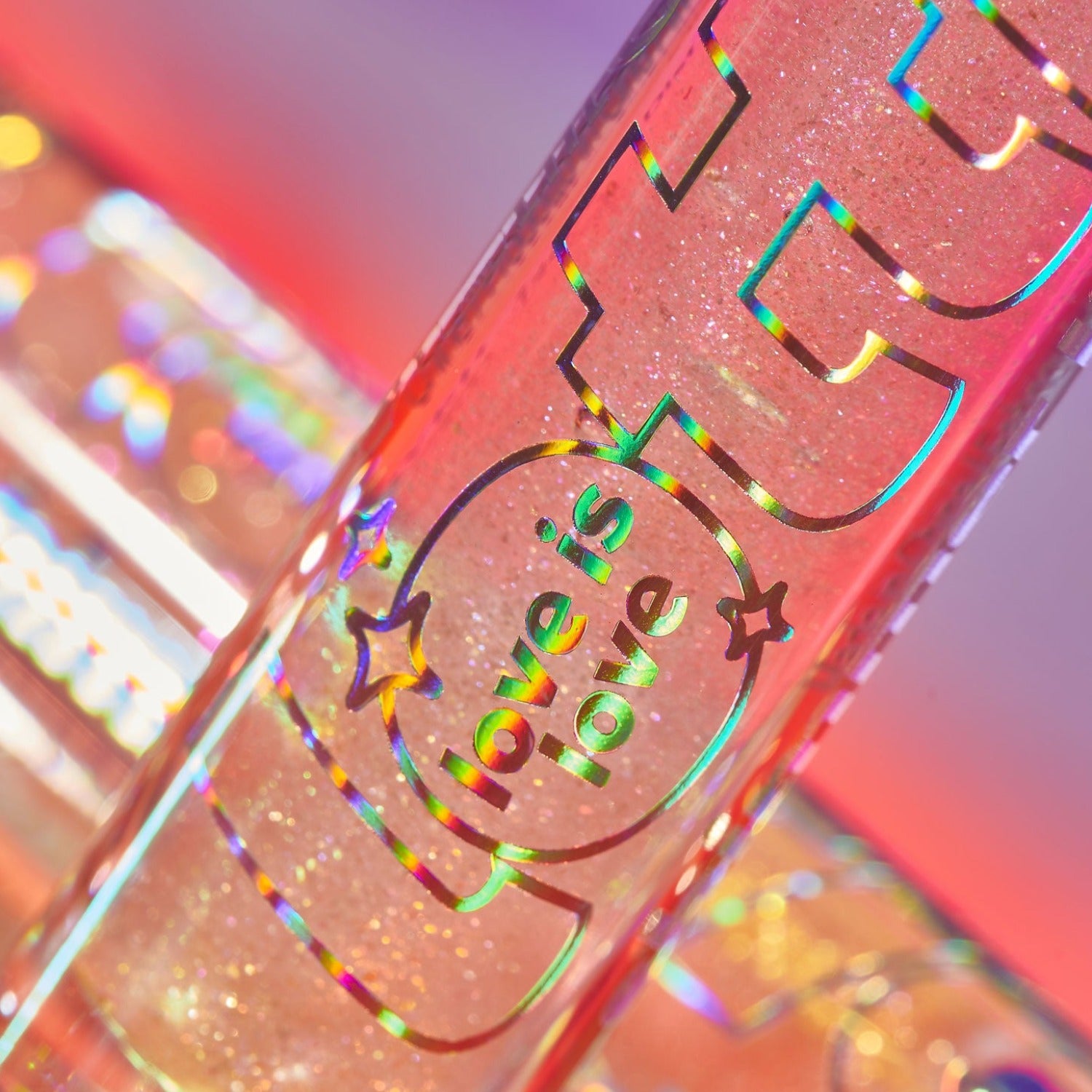 lottie shimmer lip glaze - be bold