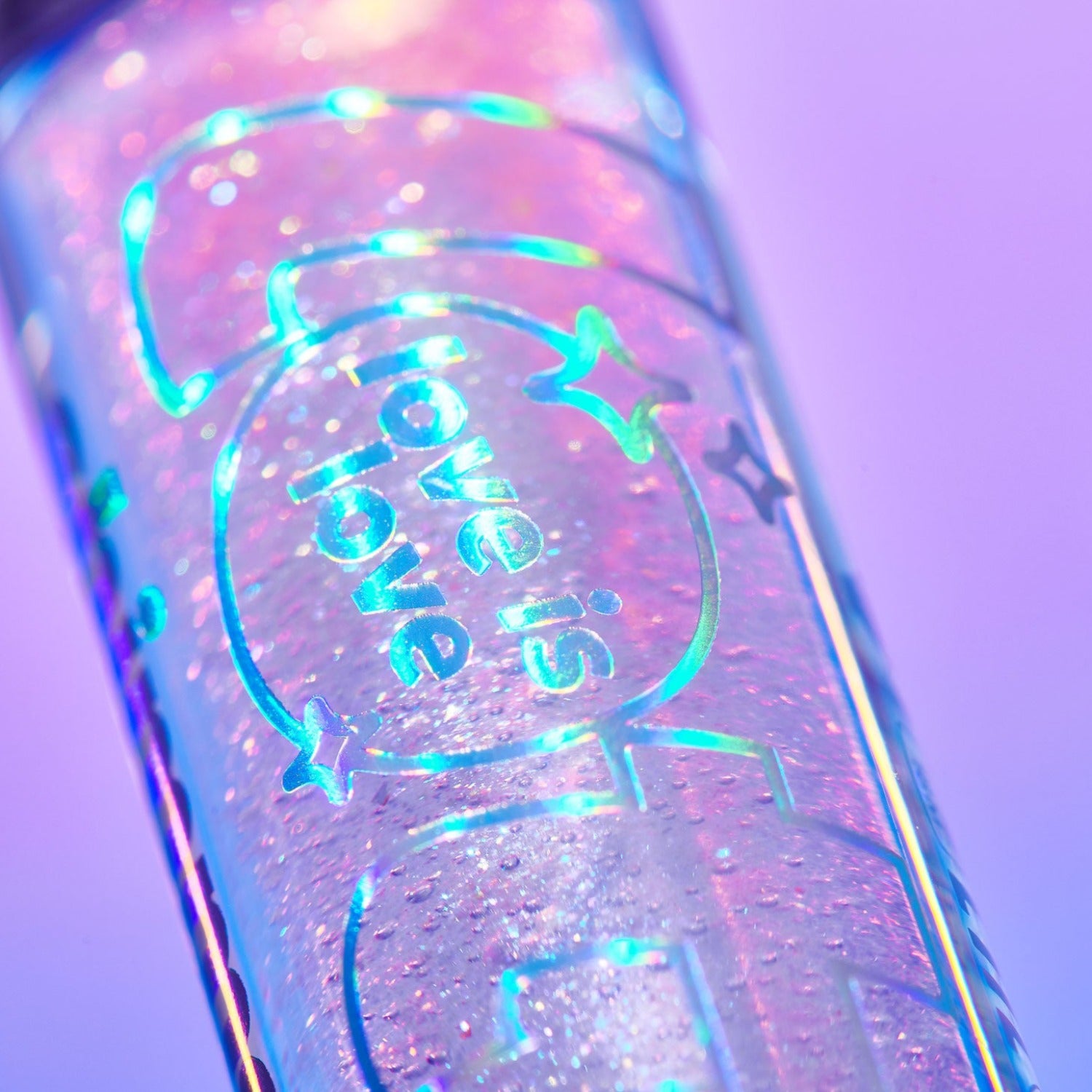 lottie shimmer lip glaze - be proud