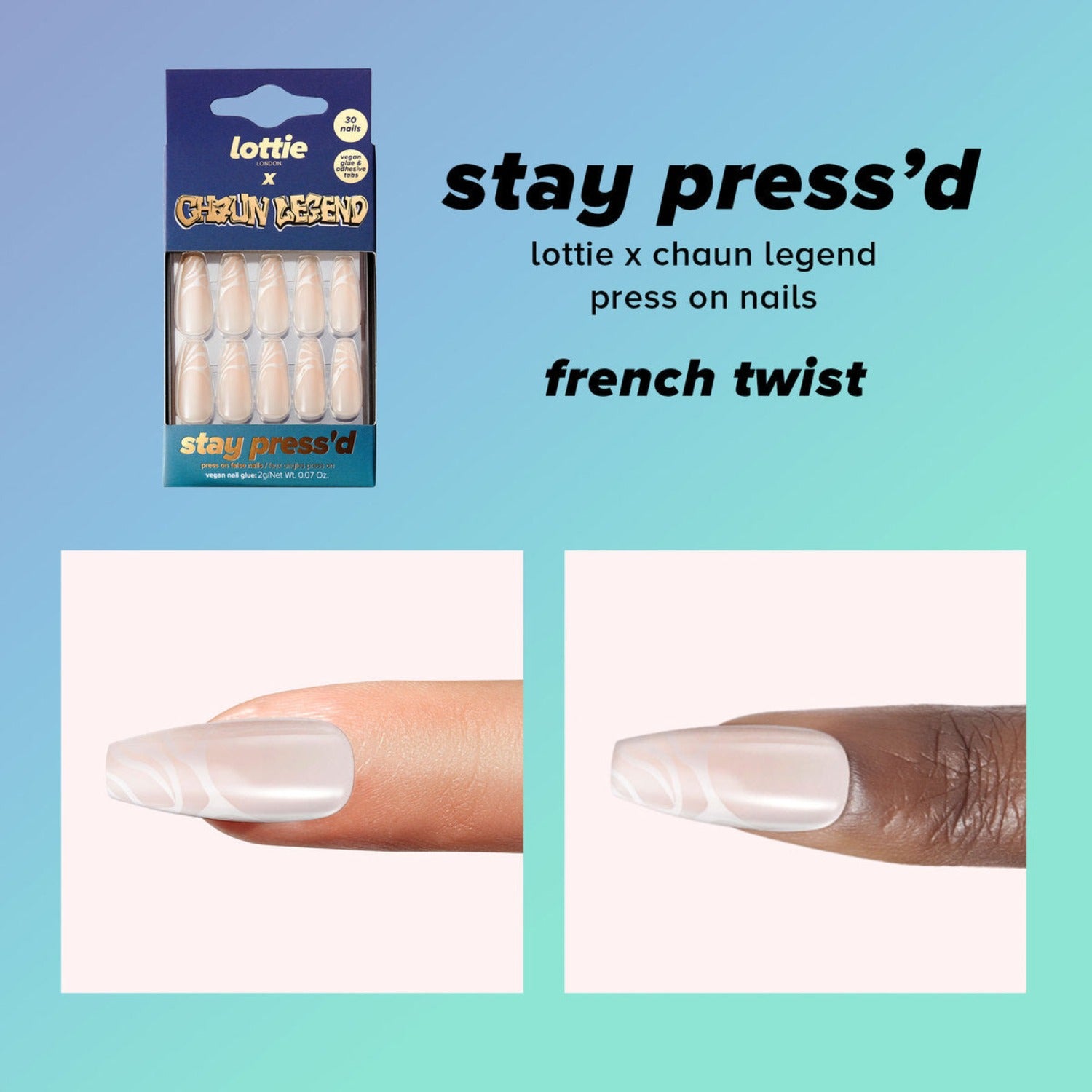 lottie x Chaun Legend Stay Press'd- French Twist