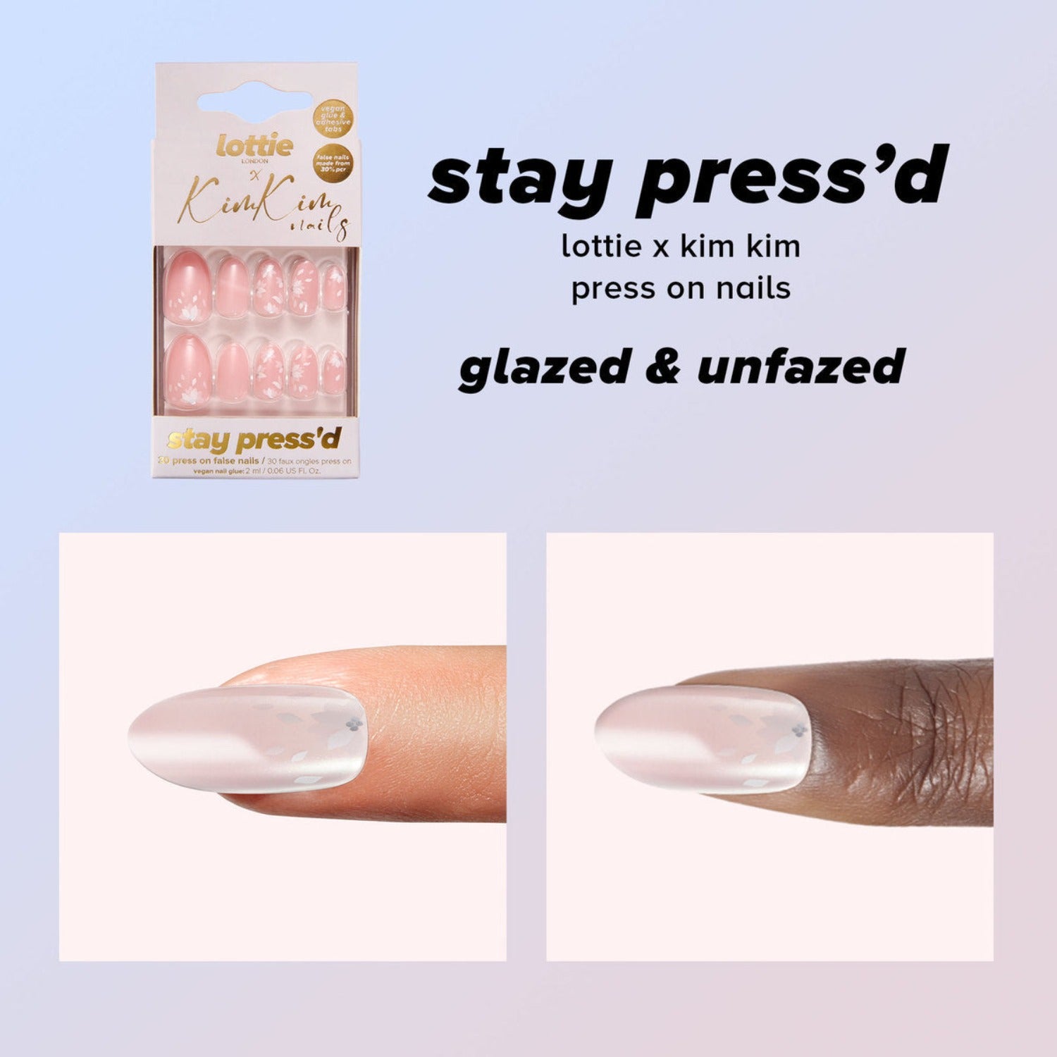 lottie x KimKim stay press'd- glazed and unfazed