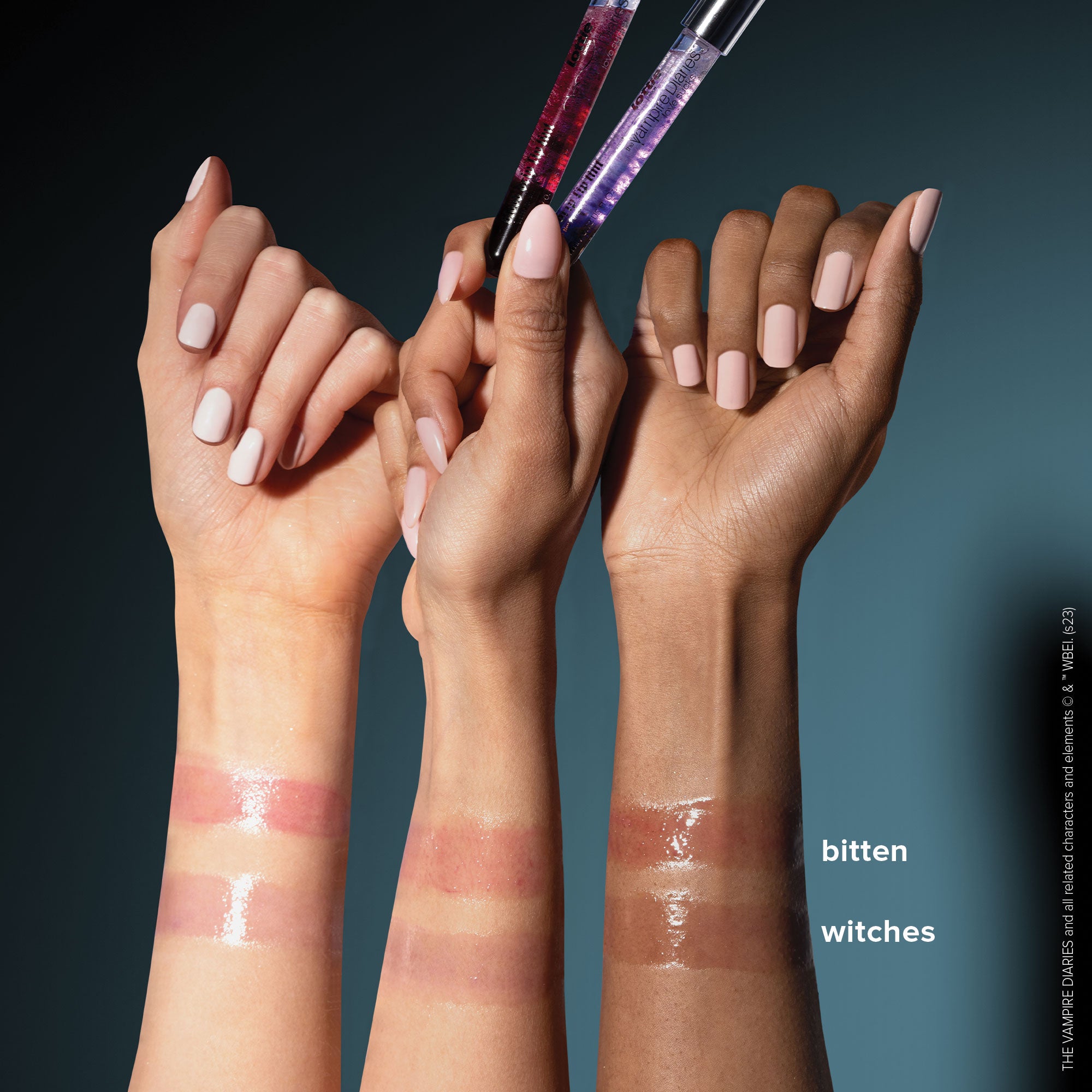 the vampire diaries x blood drip lip tint - witches