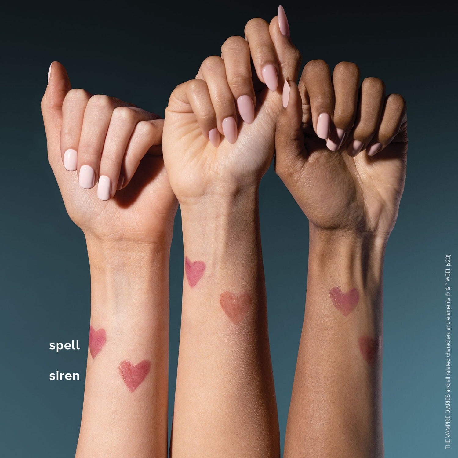 the vampire diaries x cheeky kiss lip & cheek stick - siren