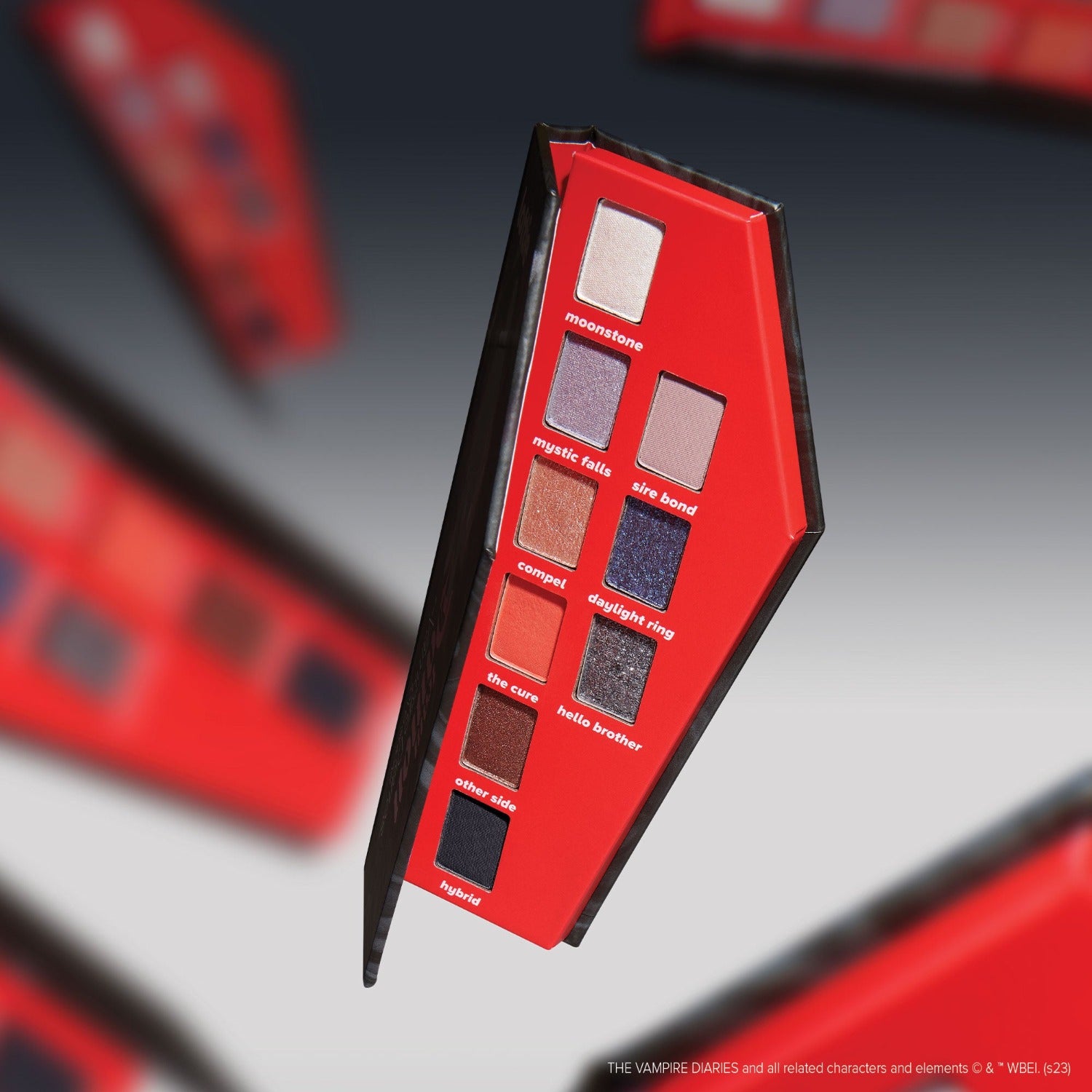 the vampire diaries x eyeshadow palette - team damon