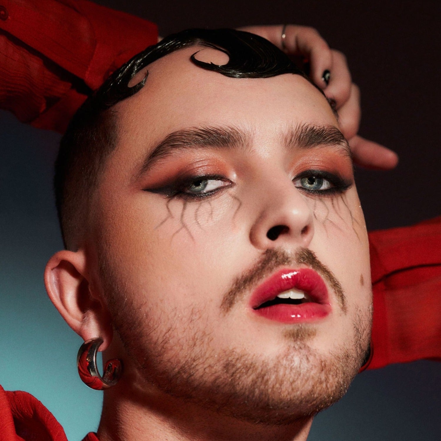 the vampire diaries x eyeshadow palette - team damon