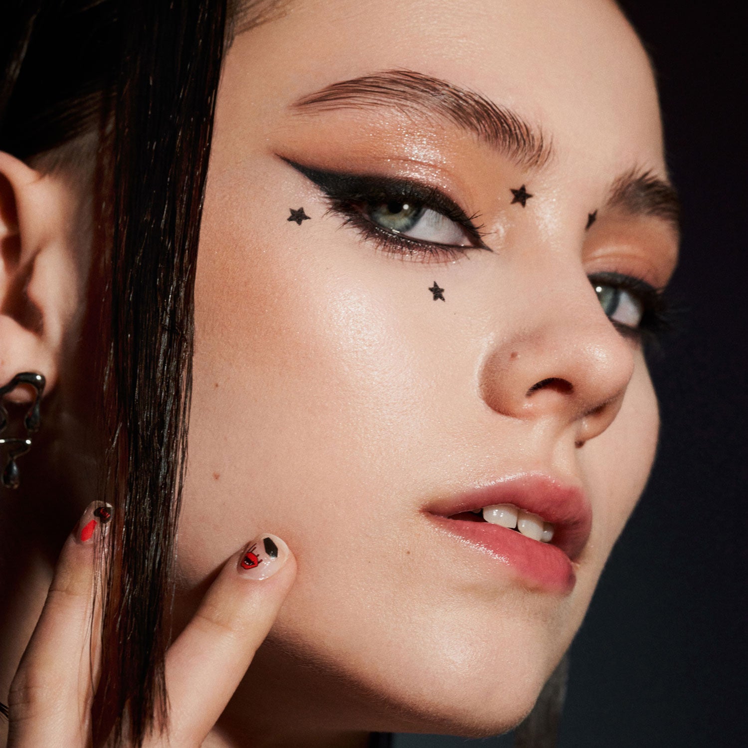 the vampire diaries x star stamp liner duo