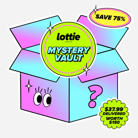 lottie london mystery vault product from Lottie