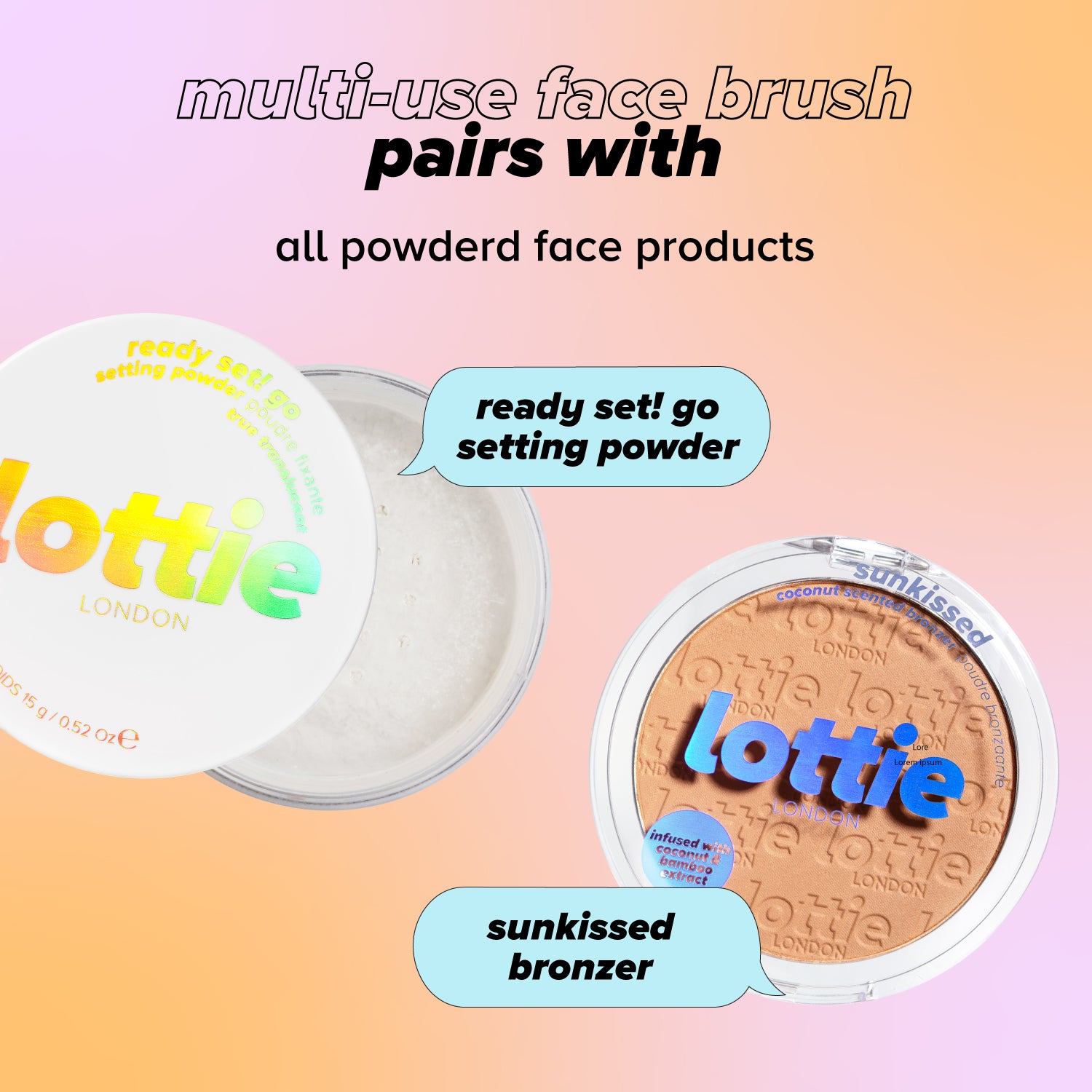 multi-use face brush