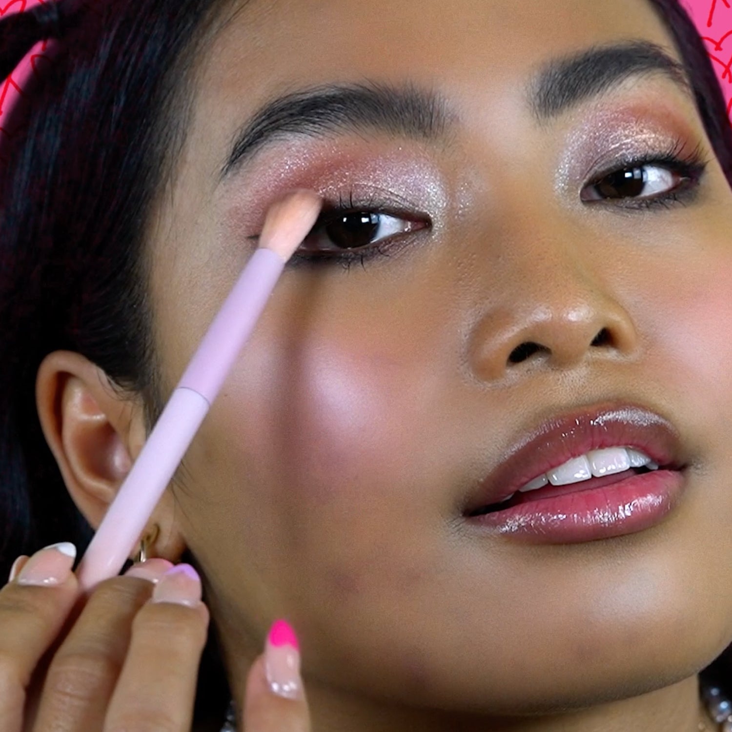 tapered blending brush