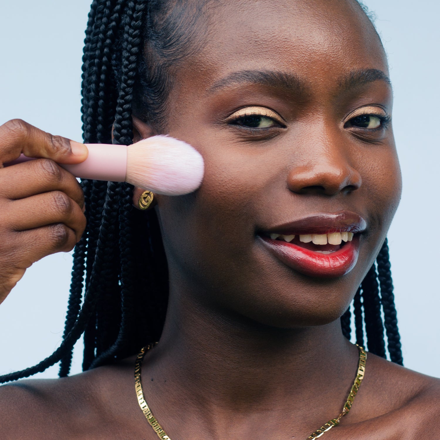 tapered bronzer brush