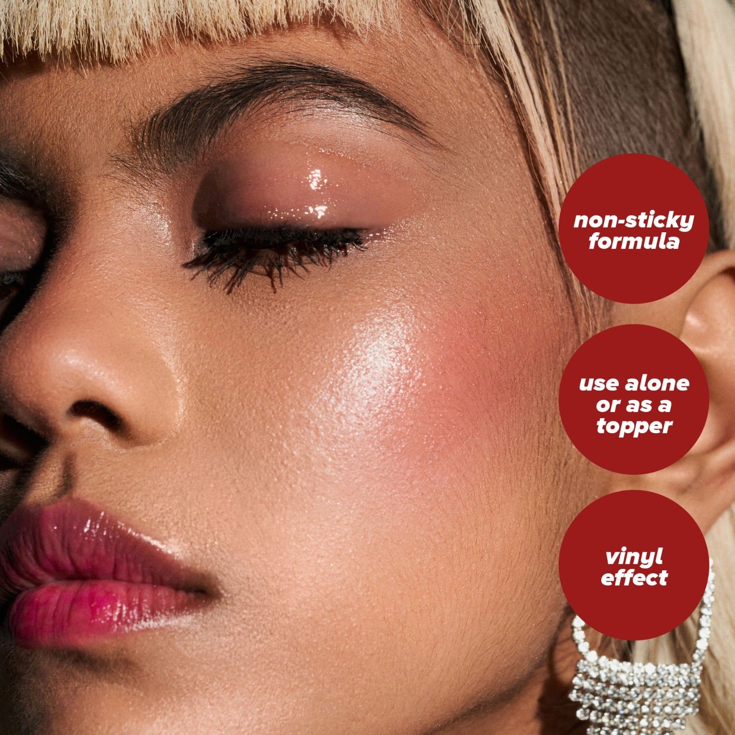 the vampire diaries x clear face & eye gloss