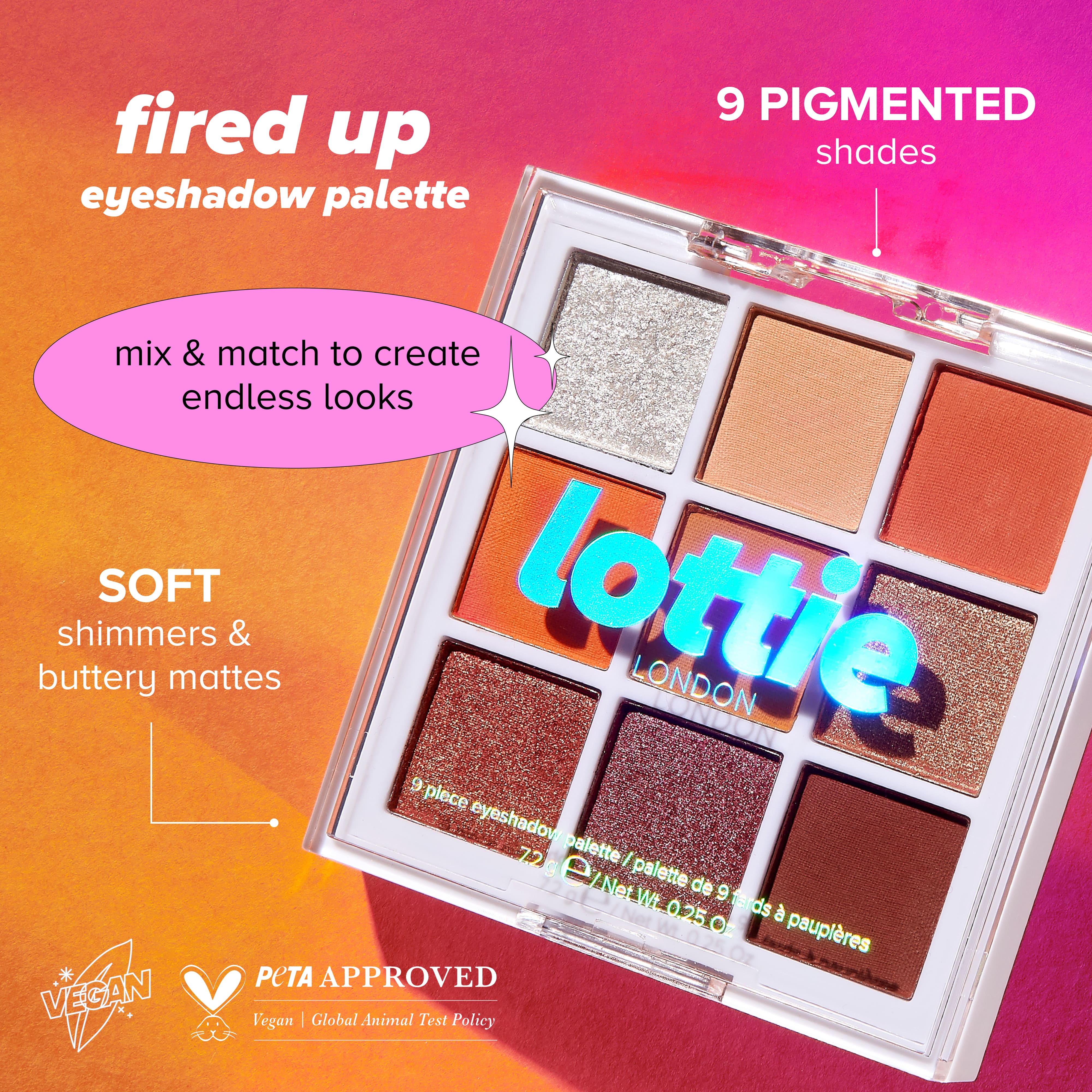 lottie palette - fired up