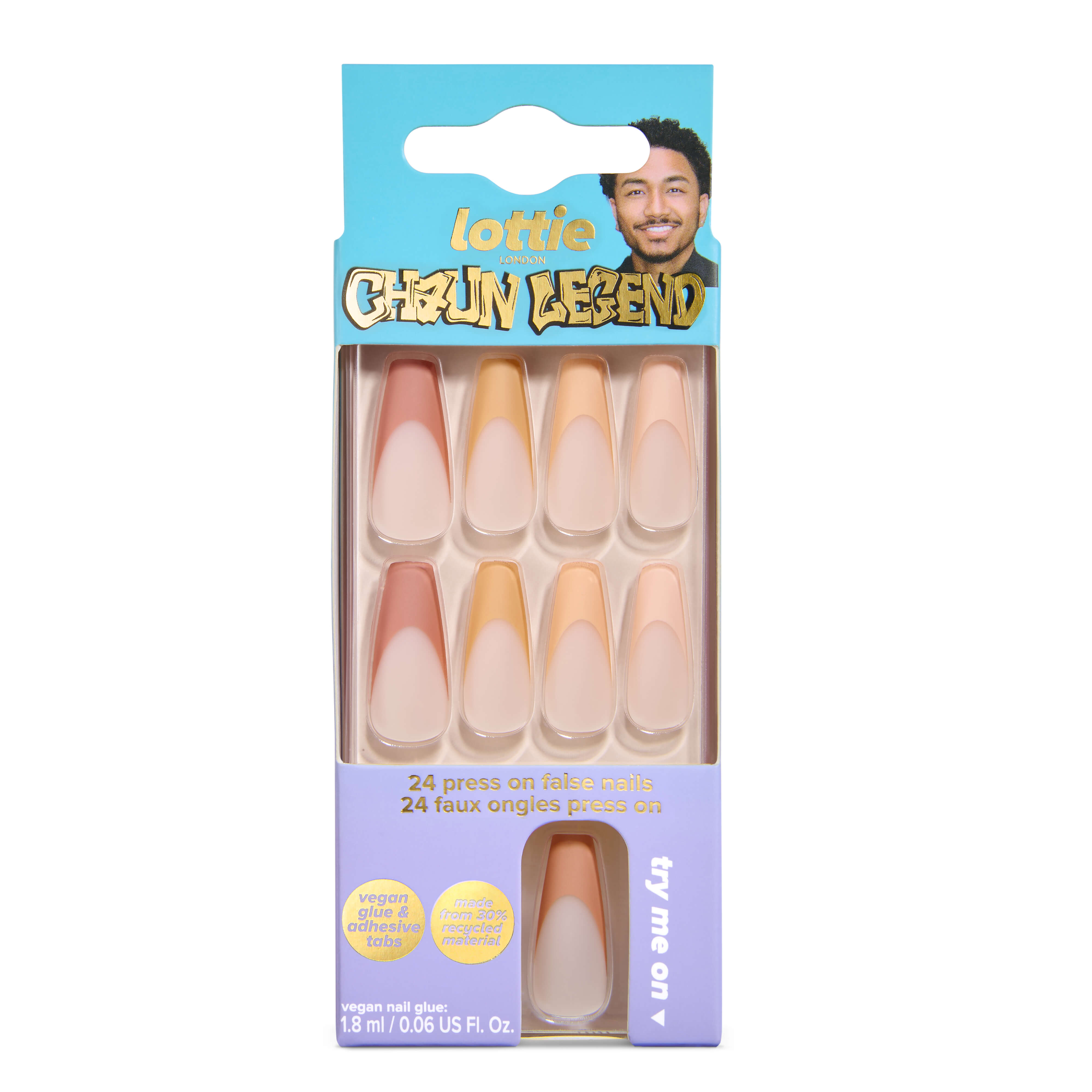 lottie x Chaun Legend stay press'd- nude swings