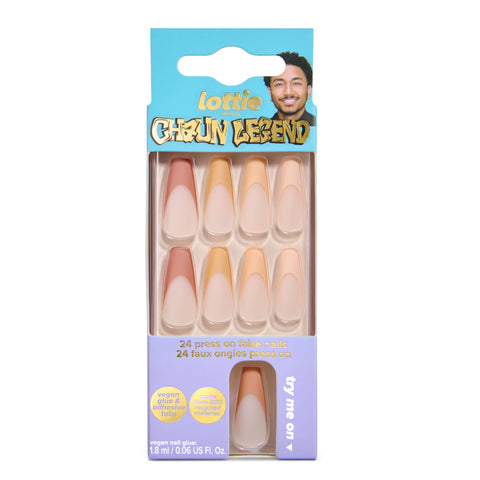 lottie x Chaun Legend stay press'd- nude swings product from Lottie