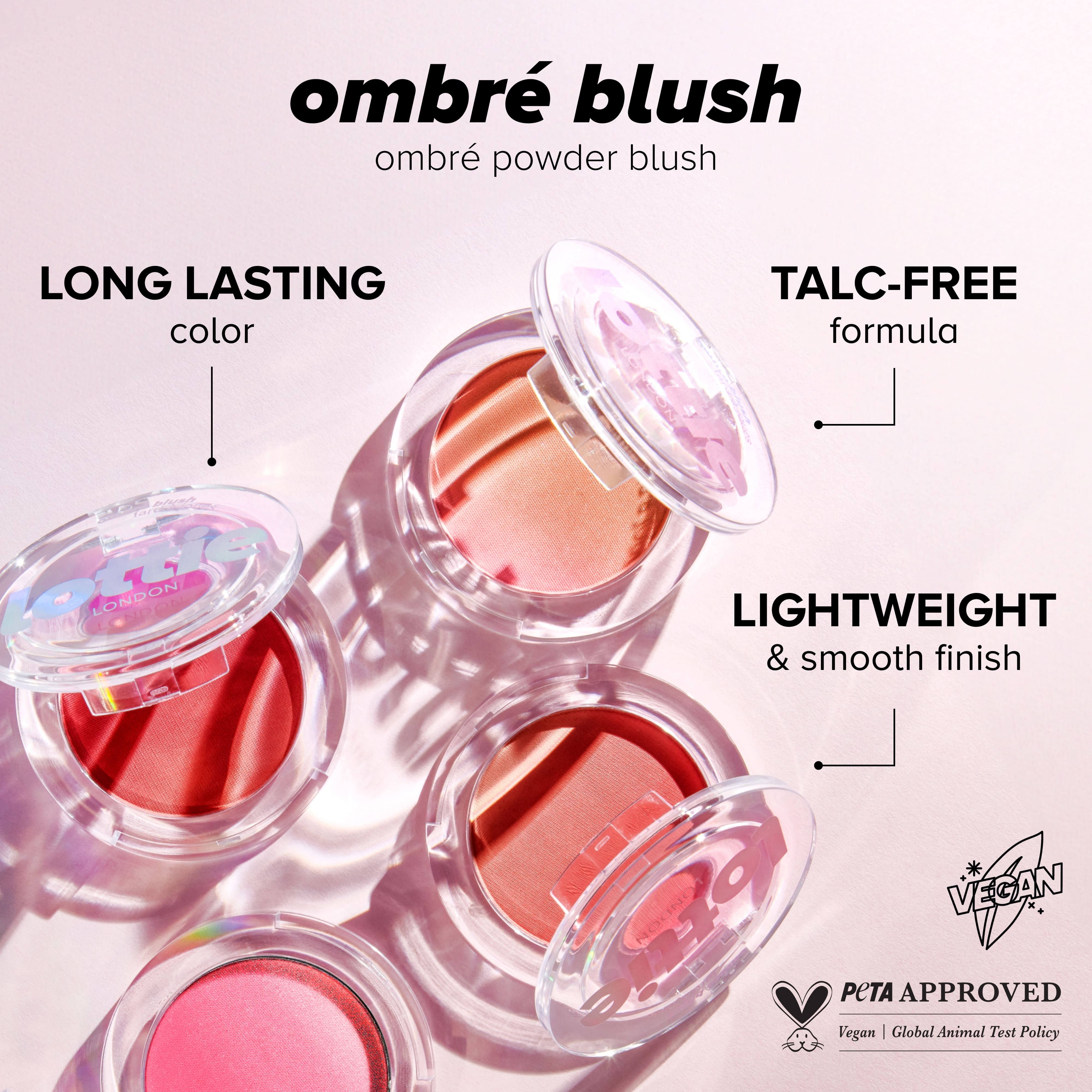 ombré blush