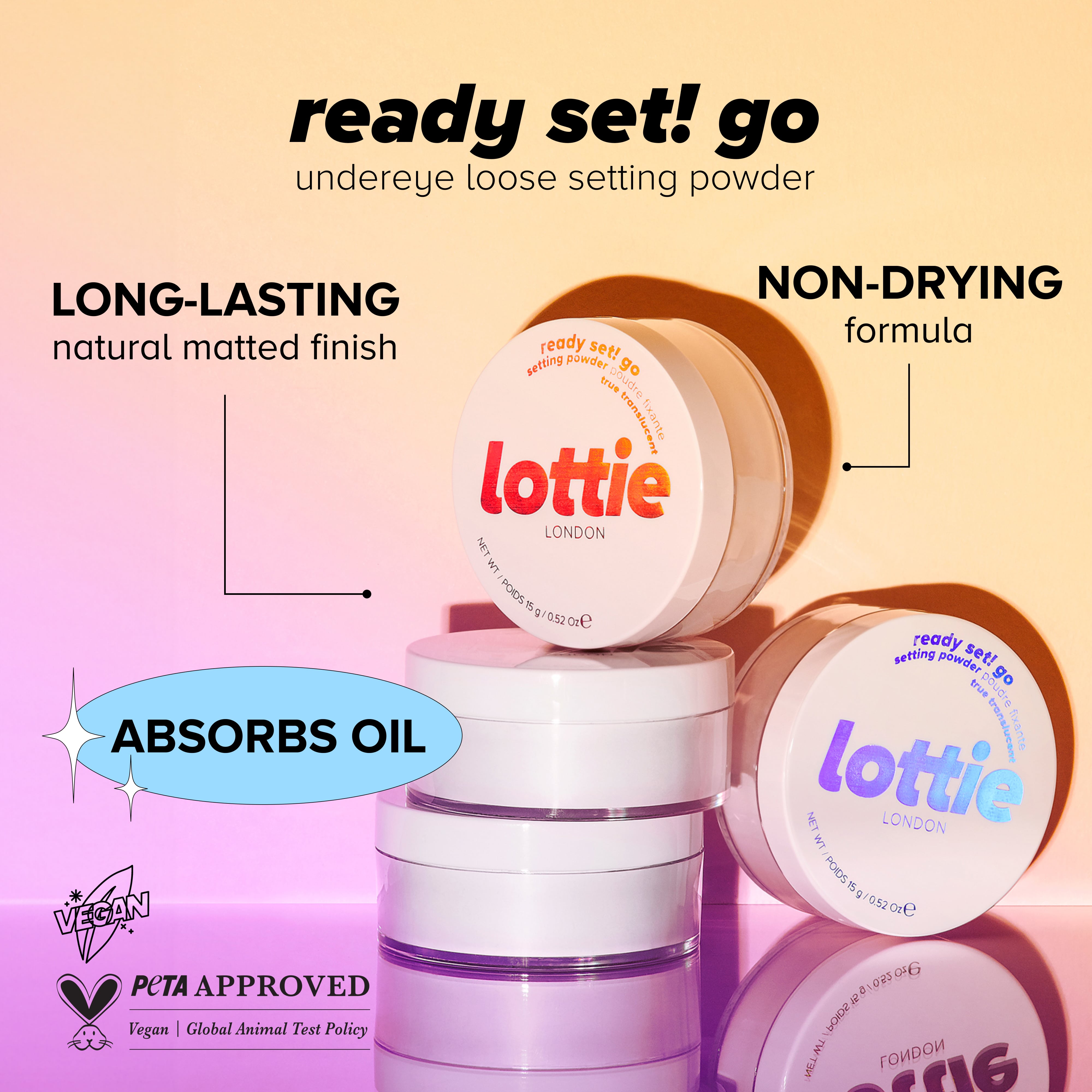 ready set! go setting powder
