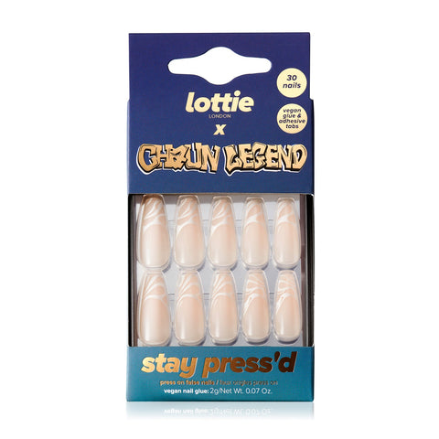 lottie x Chaun Legend Stay Press'd- French Twist product from Lottie
