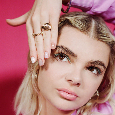 plant based gel effect polish - feelin' like a snack product from Lottie