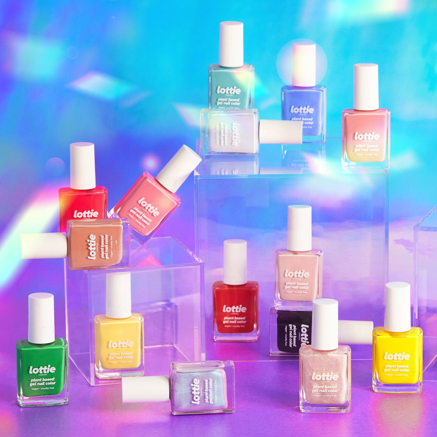 plant based gel effect polish - glow up
