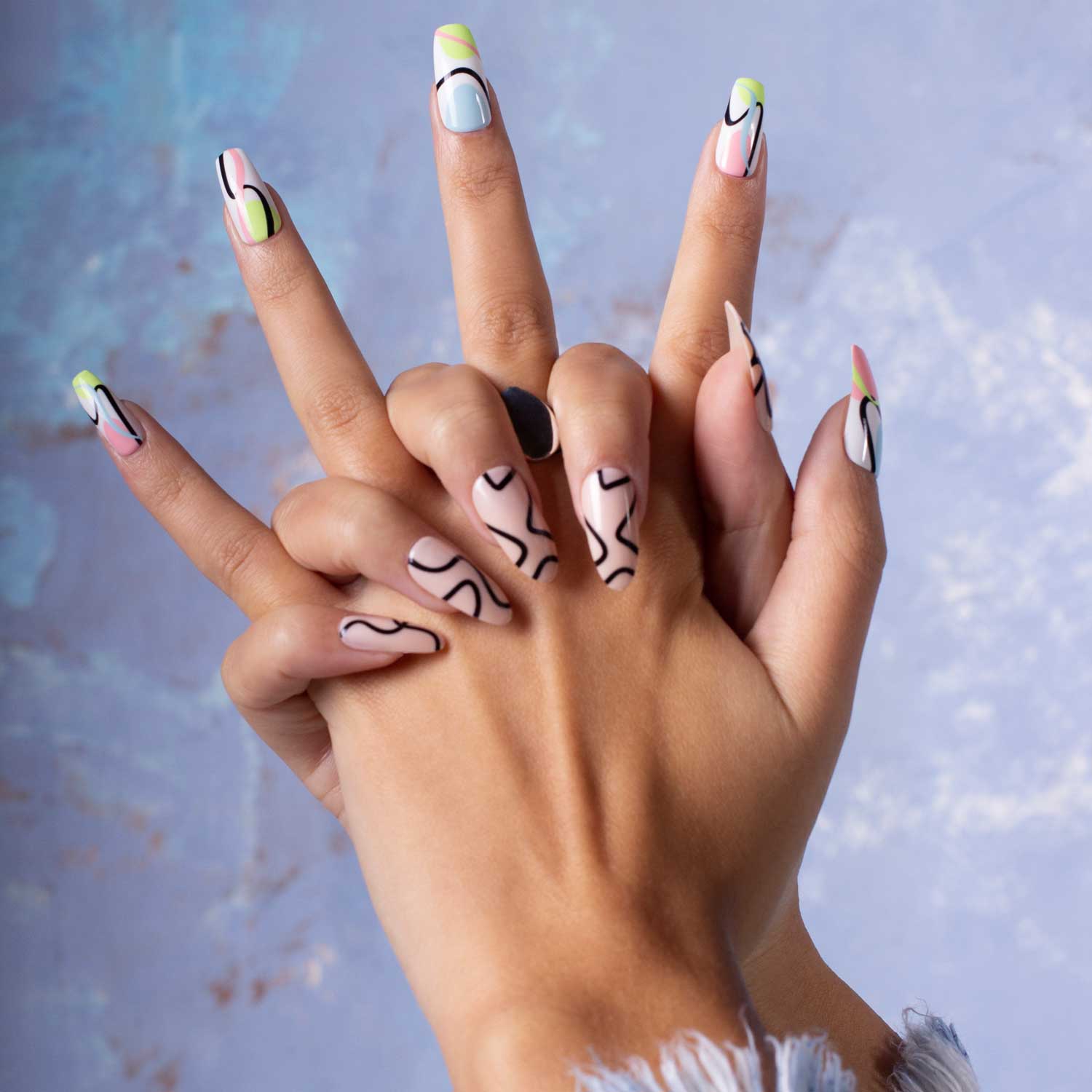 stay press'd - abstract swirl