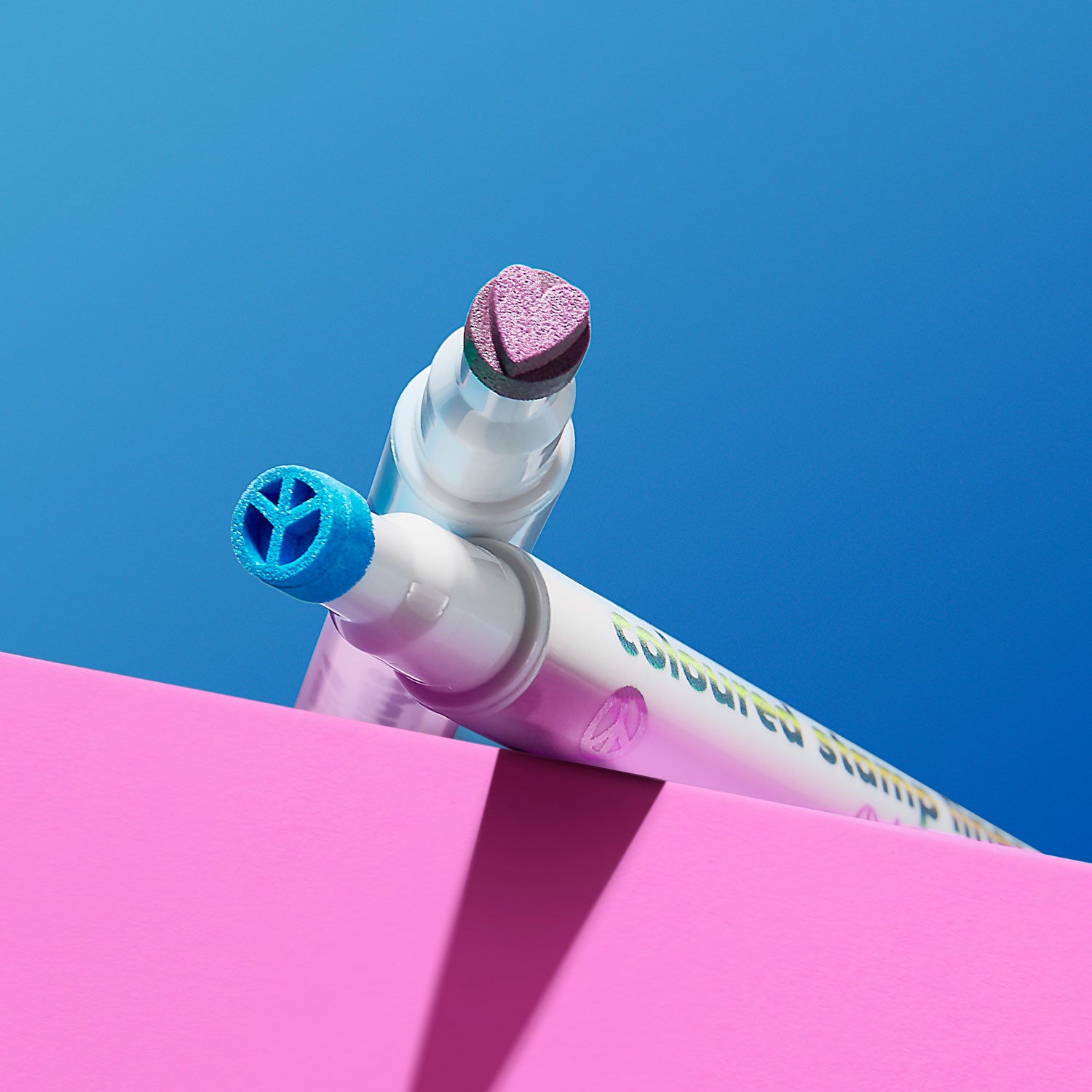 proud to be - lilac heart stamp liner