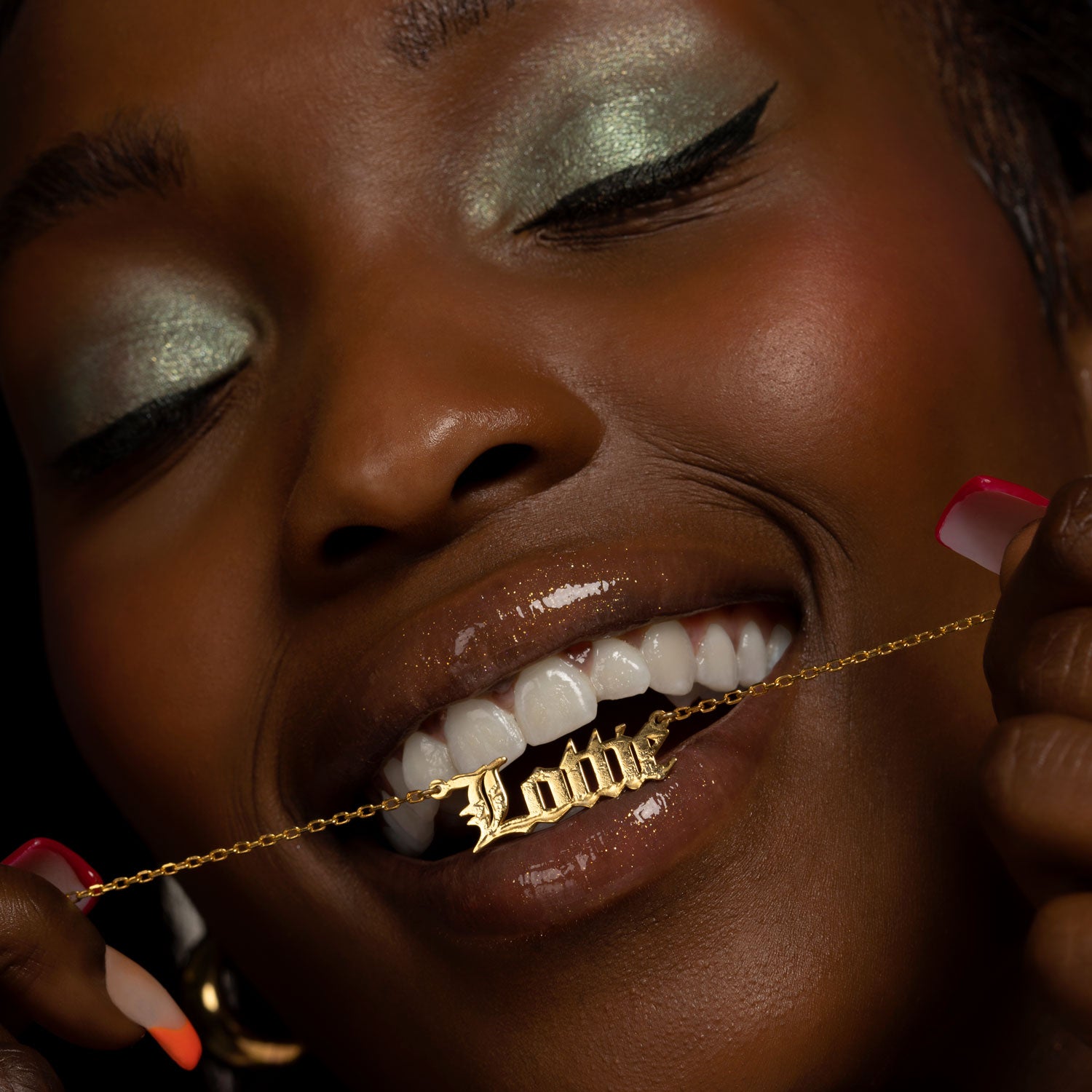 Y2K: gloss'd lip gloss - like, totally