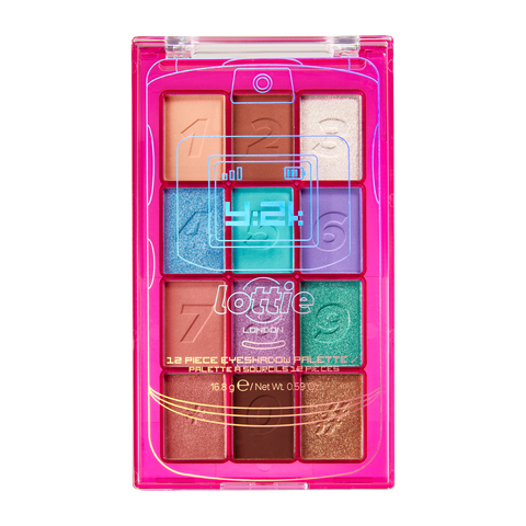 Y2K: the 2000’s are calling eyeshadow palette product from Lottie