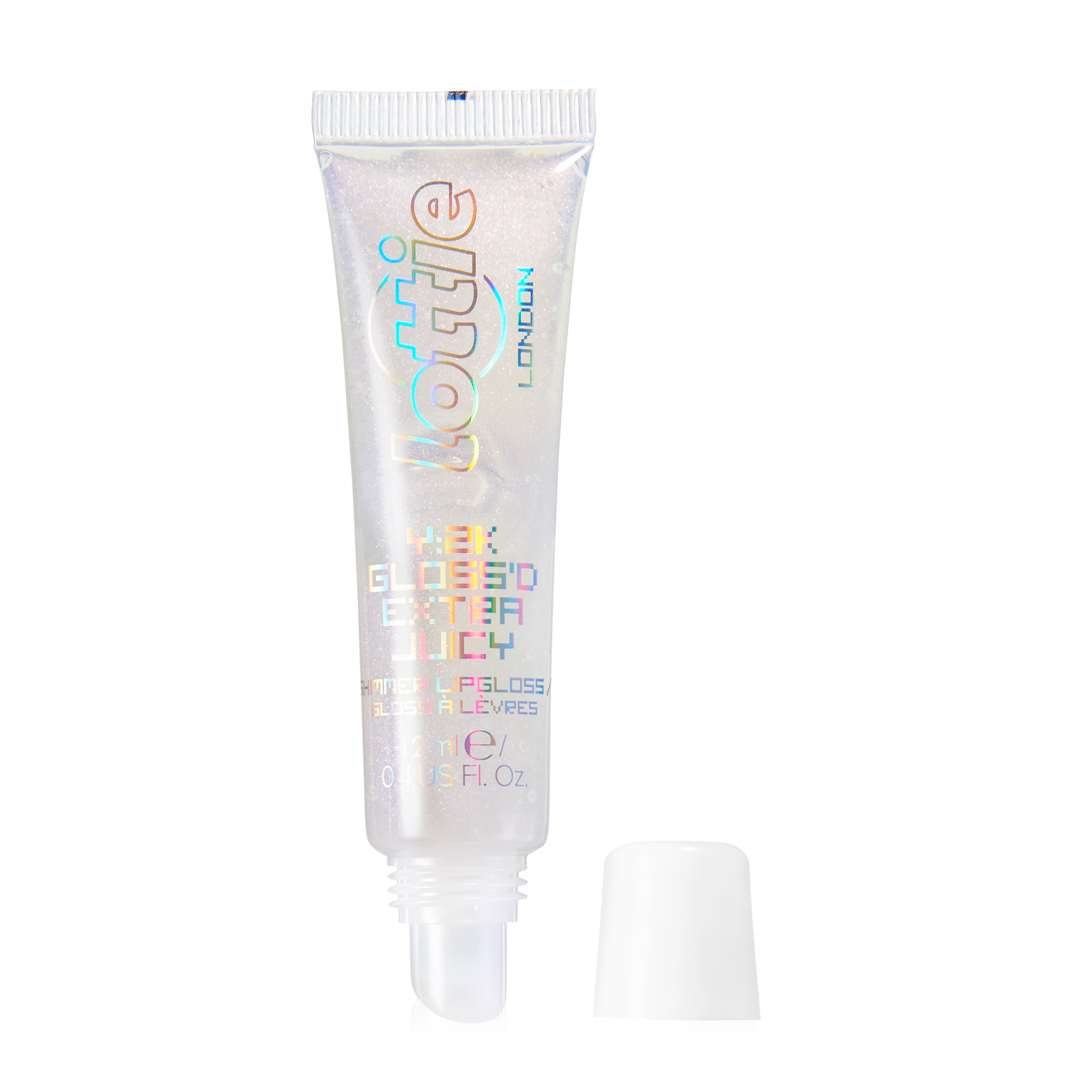 Y2K: gloss'd lip gloss - like, totally